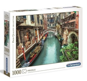 PUZZLE 1000 VENICE CANAL, CLEMENTONI