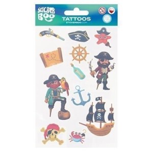 TATUAŻE PIRACI, STICKER BOO