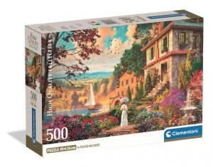 PUZZLE 500 VICTORIAN PROMENADE, CLEMENTONI