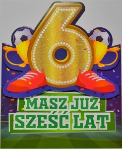 KARNET URODZINY 6