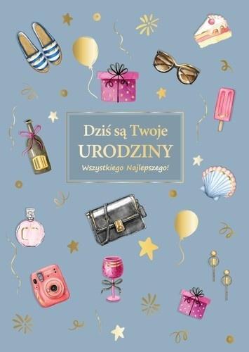 Karnet Urodziny dla niej