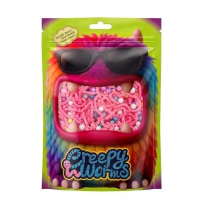 CREEPY WORMS PINK, STNUX