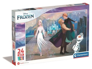 PUZZLE 24 MAXI SUPER KOLOR DISNEY FROZEN 2