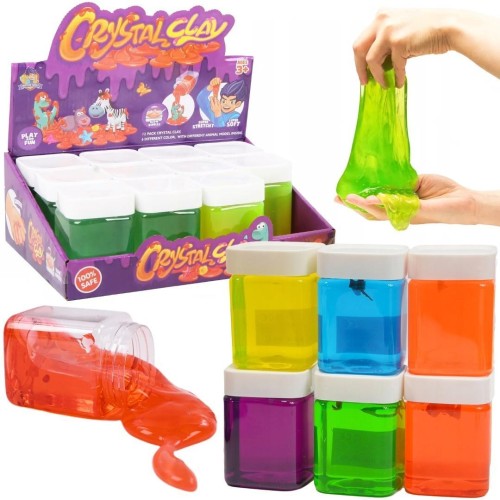 Masa magiczna slime z dinozaurem 250g, Trifox