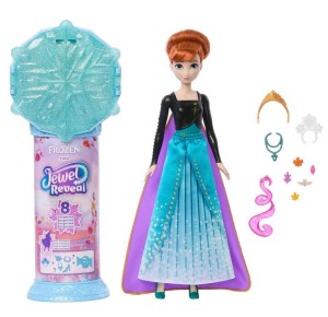 DISNEY FROZEN JEWEL REVEAL ANNA, MATTEL