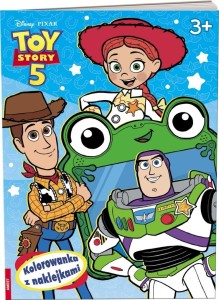 DISNEY. TOY STORY 5. KOLOROWANKA Z NAKLEJKAMI