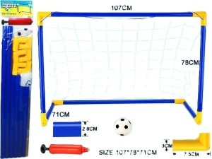 ZESTAW BRAMKA PIŁKARSKA Z AKCESORIAMI, CABO-TOYS