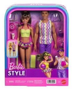 BARBIE BARBIE I KEN NA PLAŻY, MATTEL