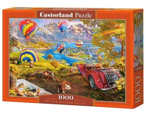 PUZZLE 1000 HOT AIR BALLOON VALLEY CASTOR