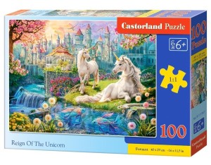 PUZZLE 100 REIGN OF THE UNICORN, CASTORLAND