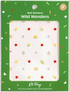 NAKLEJKI NA PAZNOKCIE DLA DZIECI WILD WONDERS