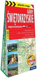 MAPA TURYSTYCZNA GÓRY ŚWIĘTOKRZYSKIE 1:75 000