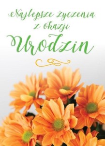 KARNET B6 URODZINY
