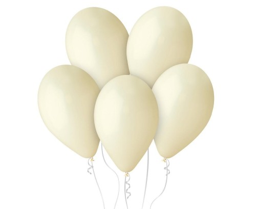 Balony pastel kość słowniowa 33cm 50szt