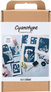 ZESTAW DIY DO CYJANOTYPII NA PAPIERZE, STEPP