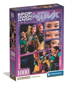 PUZZLE 1000 K-POP DEMON HUNTERS, CLEMENTONI