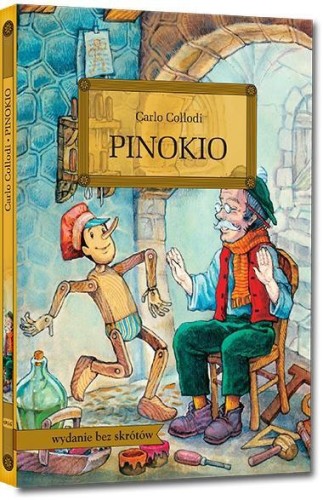 Pinokio z oprac. okleina GREG, Carlo Collodi