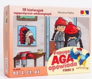 HISTORYJKI OBRAZKOWE. PAPUGA AGA OPOWIADA CZ.3