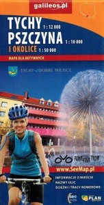 MAPA DLA AKTYWNYCH - PSZCZYNA,TYCHY I OKOLICE