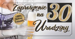 ZAPROSZENIE URODZINY Z88 (10SZT.)