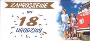 ZAPROSZENIE URODZINY Z116 (10 SZT.)