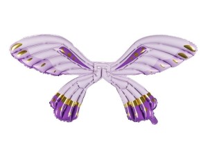 BALON FOLIOWY SKRZYDŁA MOTYLA 105X50CM FIOLET MAT