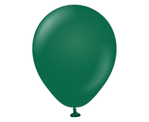 Balony standard ciemnozielone 13cm 100szt