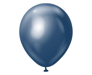 BALONY MIRROR GRANATOWE 30CM 50SZT