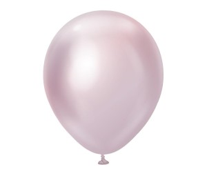 BALONY MIRROR PINK GOLD 30CM 50SZT