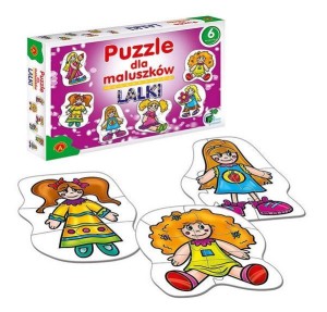PUZZLE DLA MALUSZKÓW LALKI ALEX, ALEXANDER