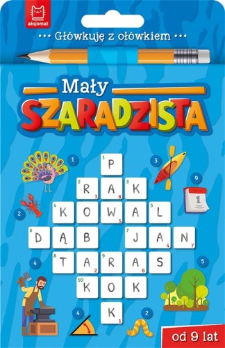 Mały szaradzista od 9 lat. Książeczka niebieska