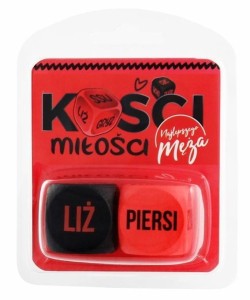 KOŚCI MIŁOŚCI NAJLEPSZEGO MĘŻA (CZERWONO-CZARNE)
