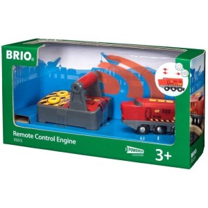 BRIO LOKOMOTYWA CZERWONA ZDALNIE STEROWANA