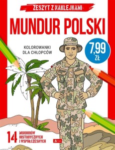 KOLOROWANKI DLA CHŁOPCÓW. MUNDUR POLSKI