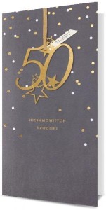 KARNET KL URODZINY 50