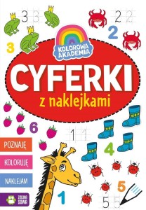 KOLOROWA AKADEMIA. CYFERKI Z NAKLEJKAMI