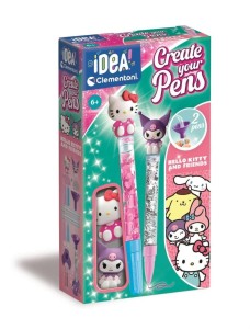 MINI FABRYKA DŁUGOPISÓW HELLO KITTY I PRZYJACIELE