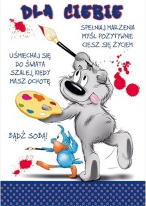 KARNET HAPPY B6 + KOPERTA WZÓR NR 20