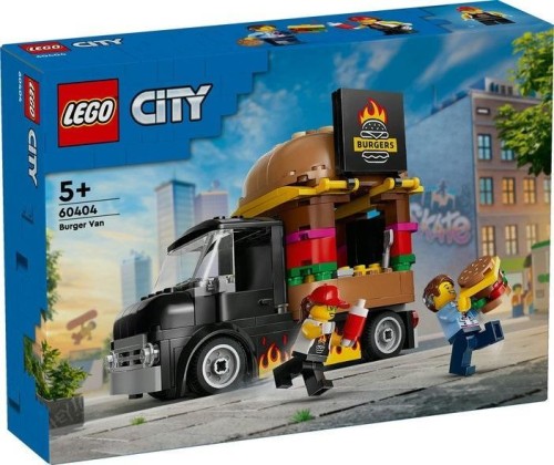 Lego CITY 60404 Ciężarówka z burgerami, Lego
