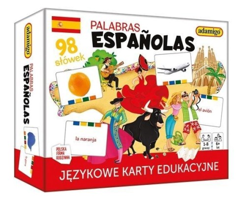 Palabras Espanolas - językowe karty edukacyjne