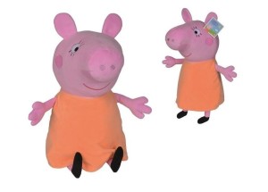 ŚWINKA PEPPA MASKOTKA PLUSZOWA MAMA 35CM, SIMBA