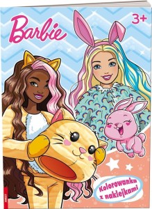 BARBIE KOLOROWANKA Z NAKLEJKAMI, PRACA ZBIOROWA