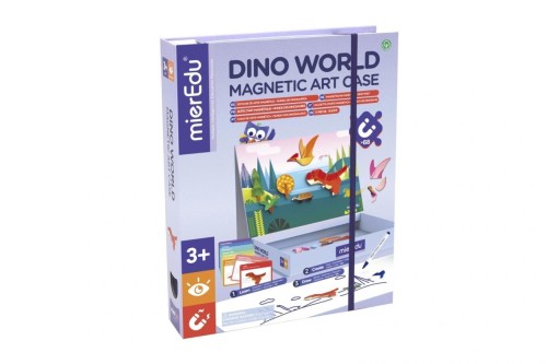 Puzzle magnetyczne Art Case - Świat dinozaurów