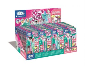 MINI FABRYKA DŁUGOPISÓW HELLO KITTY I PRZYJACIELE