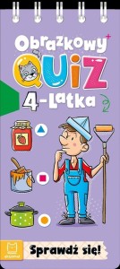 OBRAZKOWY QUIZ 4-LATKA. SPRAWDŹ SIĘ!