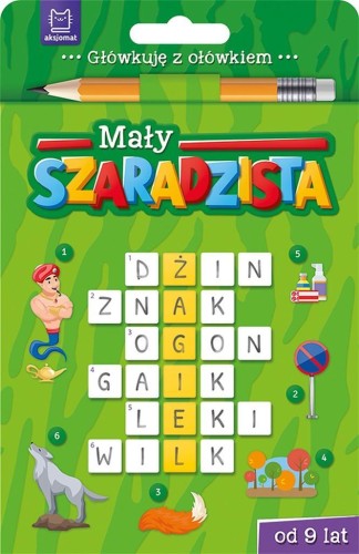 Mały szaradzista od 9 lat. Książeczka zielona
