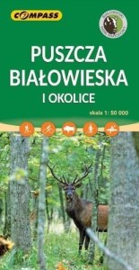 MAPA PUSZCZA BIAŁOWIESKA I OKOLICE 1:50 000 W.11