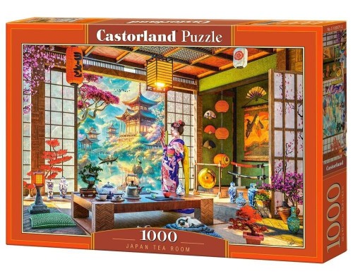 Puzzle 1000 Japan Tea Room CASTOR, Castorland