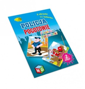 PIASKOWE MALOWANKI POLICJA POGOTOWIE