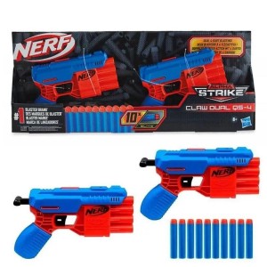 NERF ALPHA STRIKE CLAW DUAL QS-4, HASBRO
